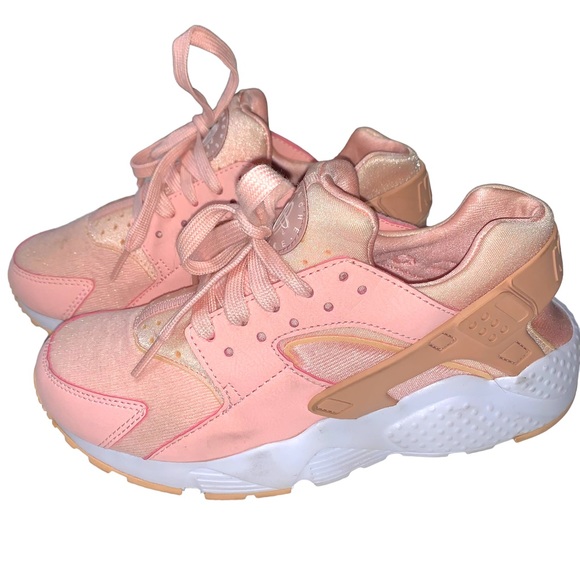 Nike Shoes - Sparkly Pink Huaraches By Nike Sneakers